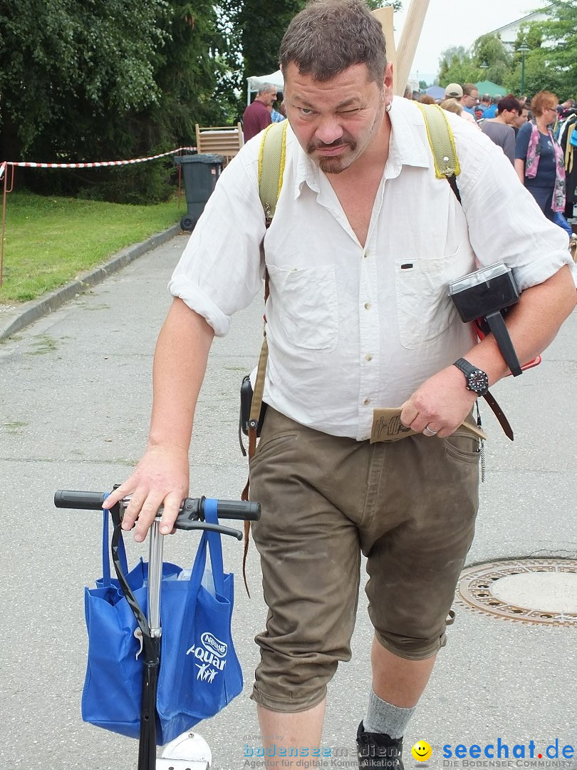 Flohmarkt und Fest: Oggelshausen in Oberschwaben, 02.08.2014