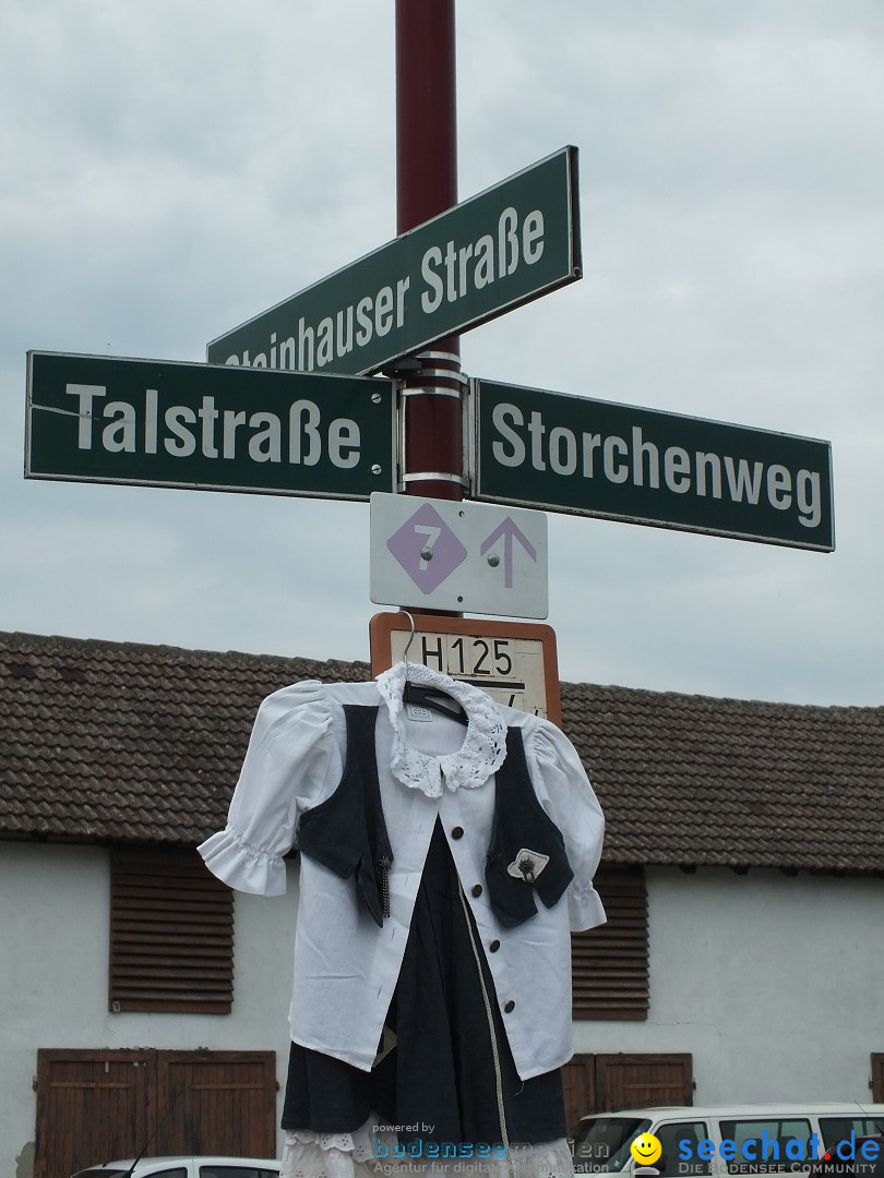 Flohmarkt und Fest: Oggelshausen in Oberschwaben, 02.08.2014