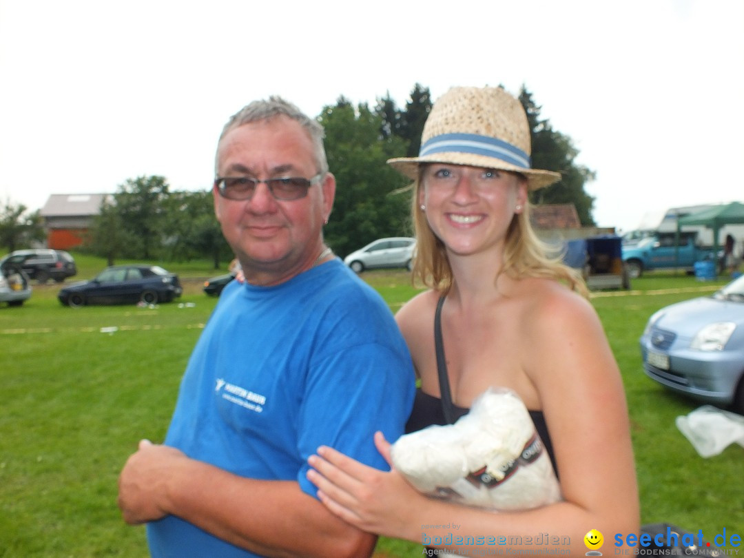 Flohmarkt und Fest: Oggelshausen in Oberschwaben, 02.08.2014