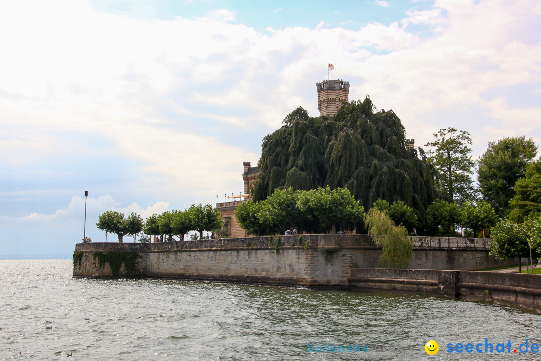 Uferfest und Fischerstechen: Langenargen am Bodensee, 03.08.2014