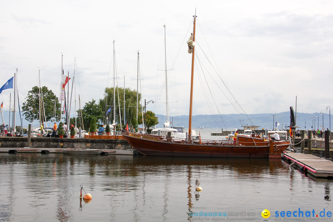 Uferfest und Fischerstechen: Langenargen am Bodensee, 03.08.2014