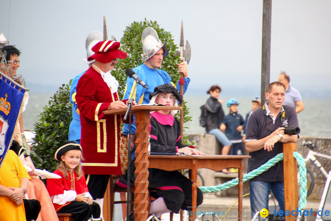 Uferfest und Fischerstechen: Langenargen am Bodensee, 03.08.2014