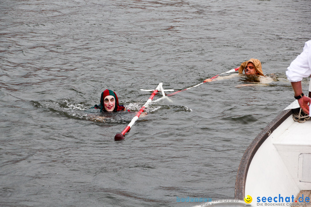 Uferfest und Fischerstechen: Langenargen am Bodensee, 03.08.2014