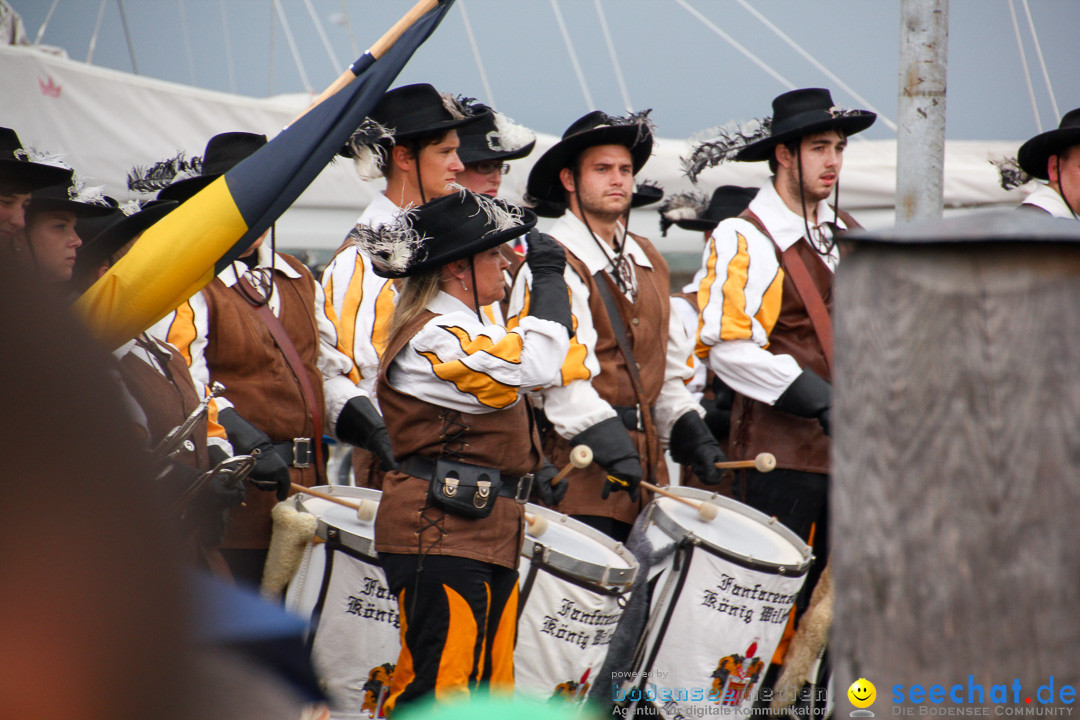 Uferfest und Fischerstechen: Langenargen am Bodensee, 03.08.2014