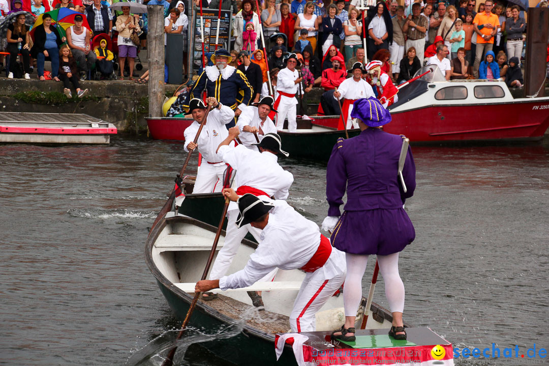 Uferfest und Fischerstechen: Langenargen am Bodensee, 03.08.2014