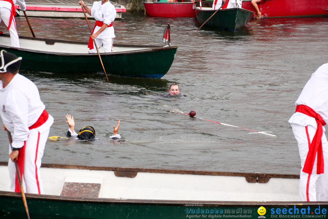 Uferfest und Fischerstechen: Langenargen am Bodensee, 03.08.2014