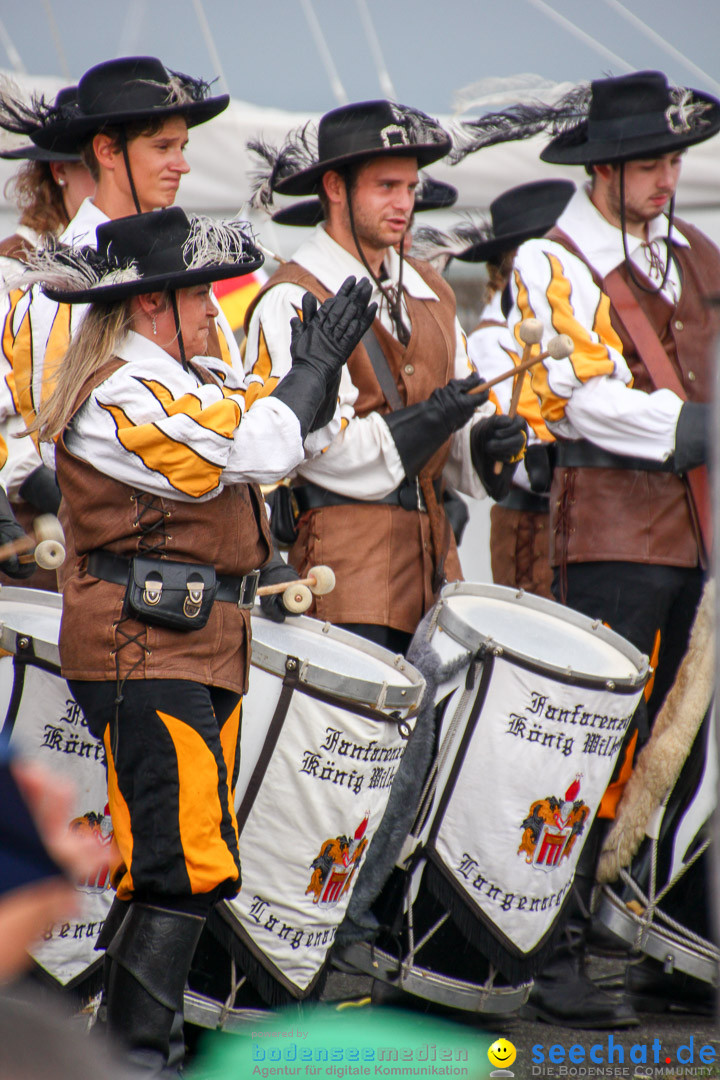 Uferfest und Fischerstechen: Langenargen am Bodensee, 03.08.2014