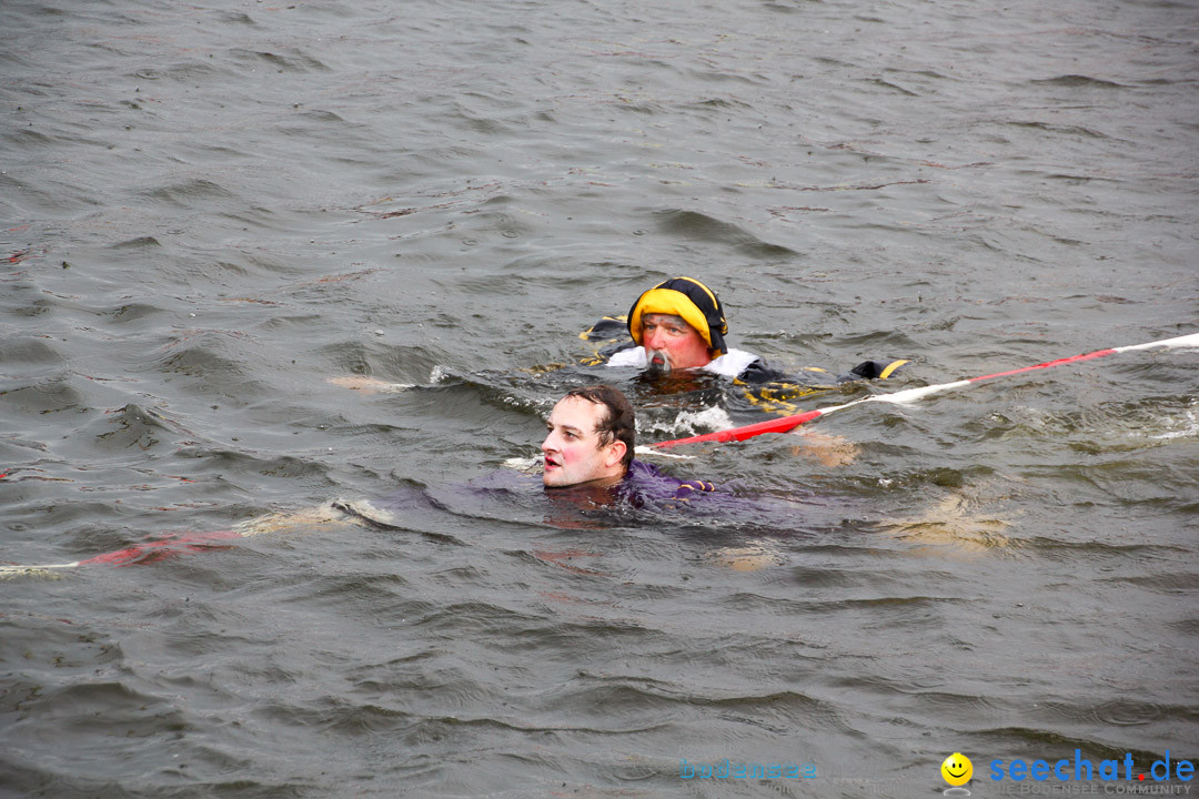 Uferfest und Fischerstechen: Langenargen am Bodensee, 03.08.2014