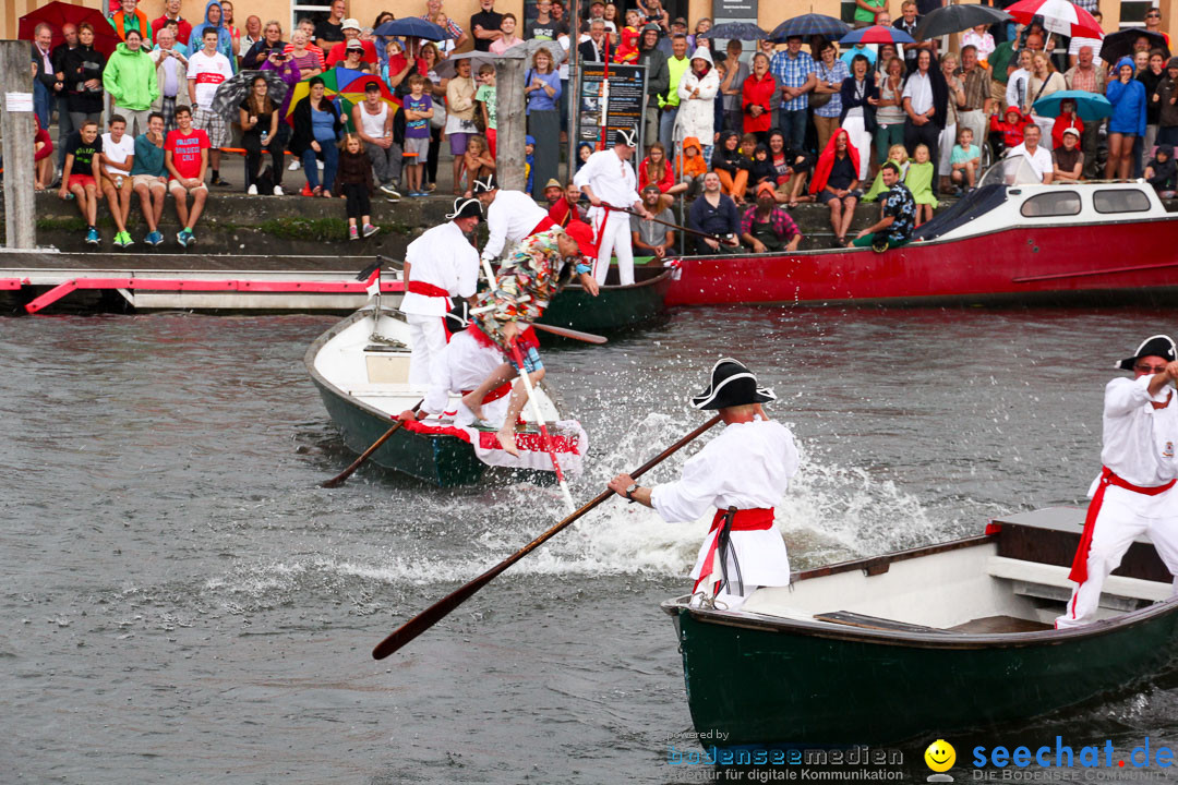 Uferfest und Fischerstechen: Langenargen am Bodensee, 03.08.2014