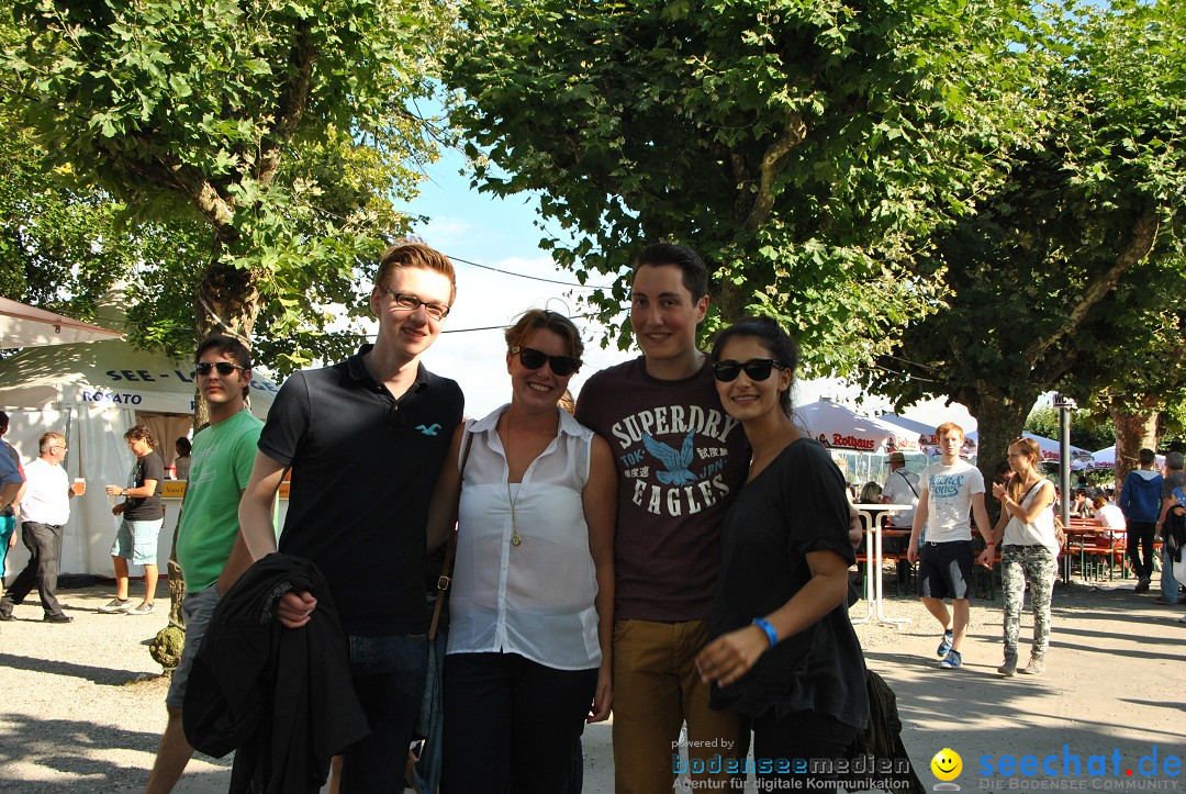 Konstanzer Seenachtfest mit Feuerwerk: Konstanz am Bodensee, 09.08.2014