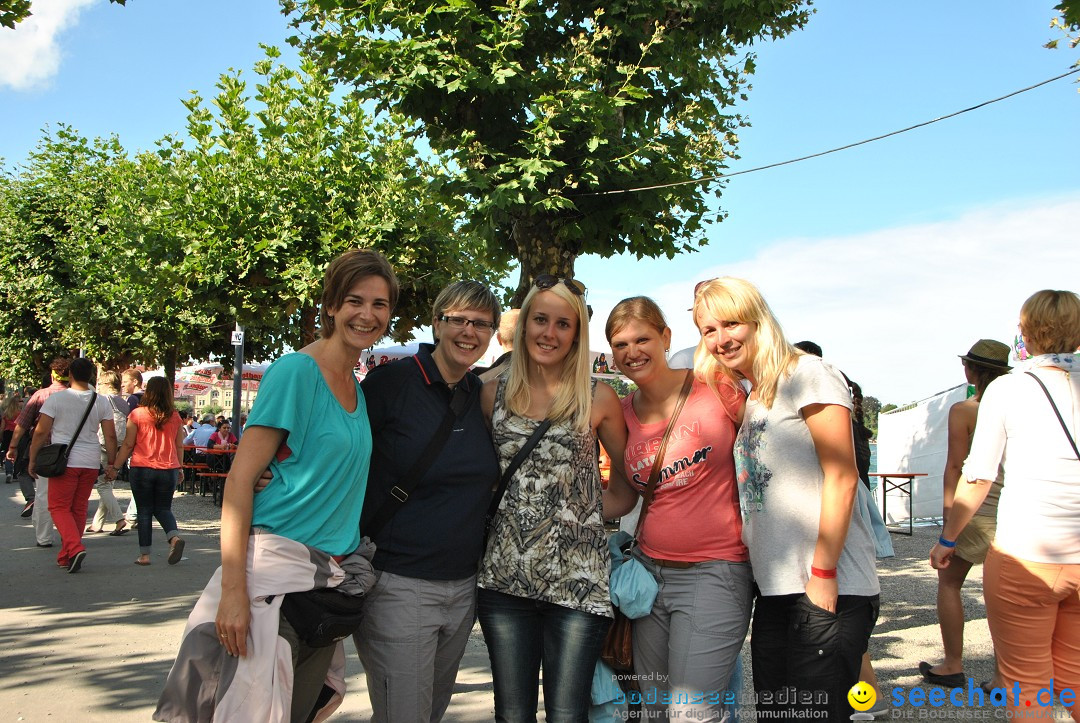 Konstanzer Seenachtfest mit Feuerwerk: Konstanz am Bodensee, 09.08.2014