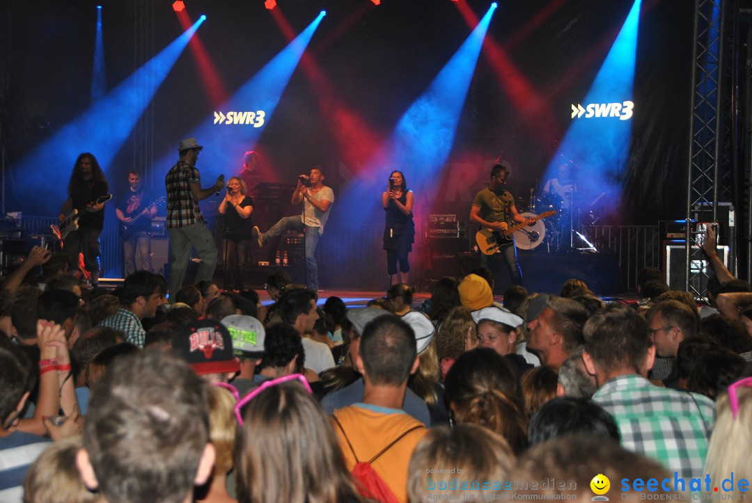 Konstanzer Seenachtfest mit Feuerwerk: Konstanz am Bodensee, 09.08.2014