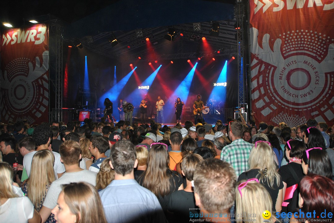 Konstanzer Seenachtfest mit Feuerwerk: Konstanz am Bodensee, 09.08.2014