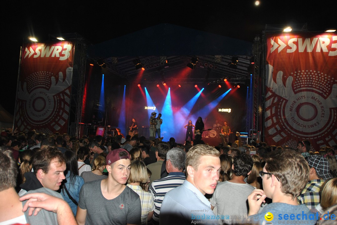 Konstanzer Seenachtfest mit Feuerwerk: Konstanz am Bodensee, 09.08.2014