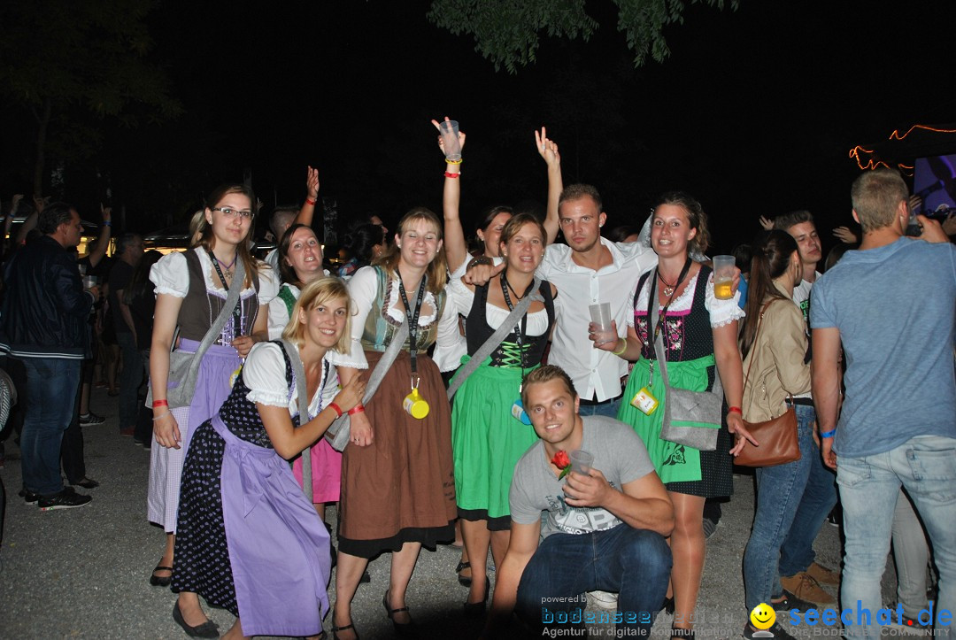 Konstanzer Seenachtfest mit Feuerwerk: Konstanz am Bodensee, 09.08.2014