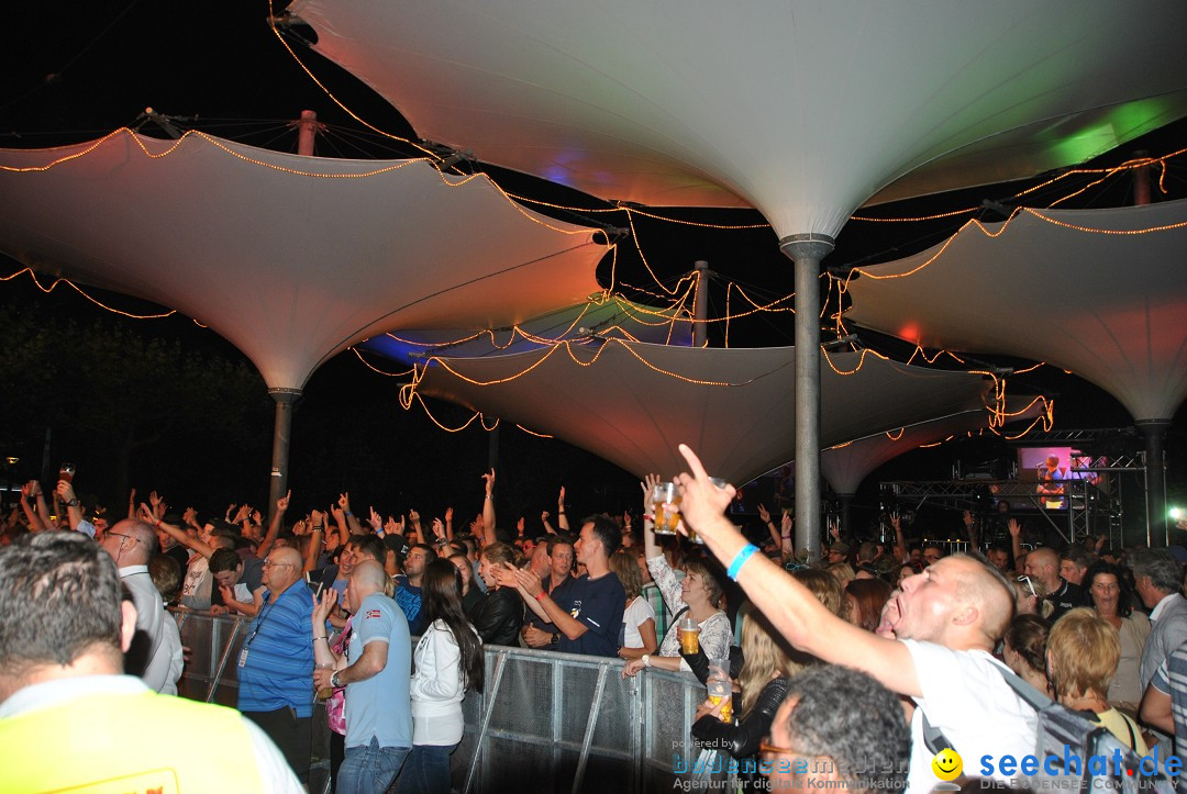 Konstanzer Seenachtfest mit Feuerwerk: Konstanz am Bodensee, 09.08.2014