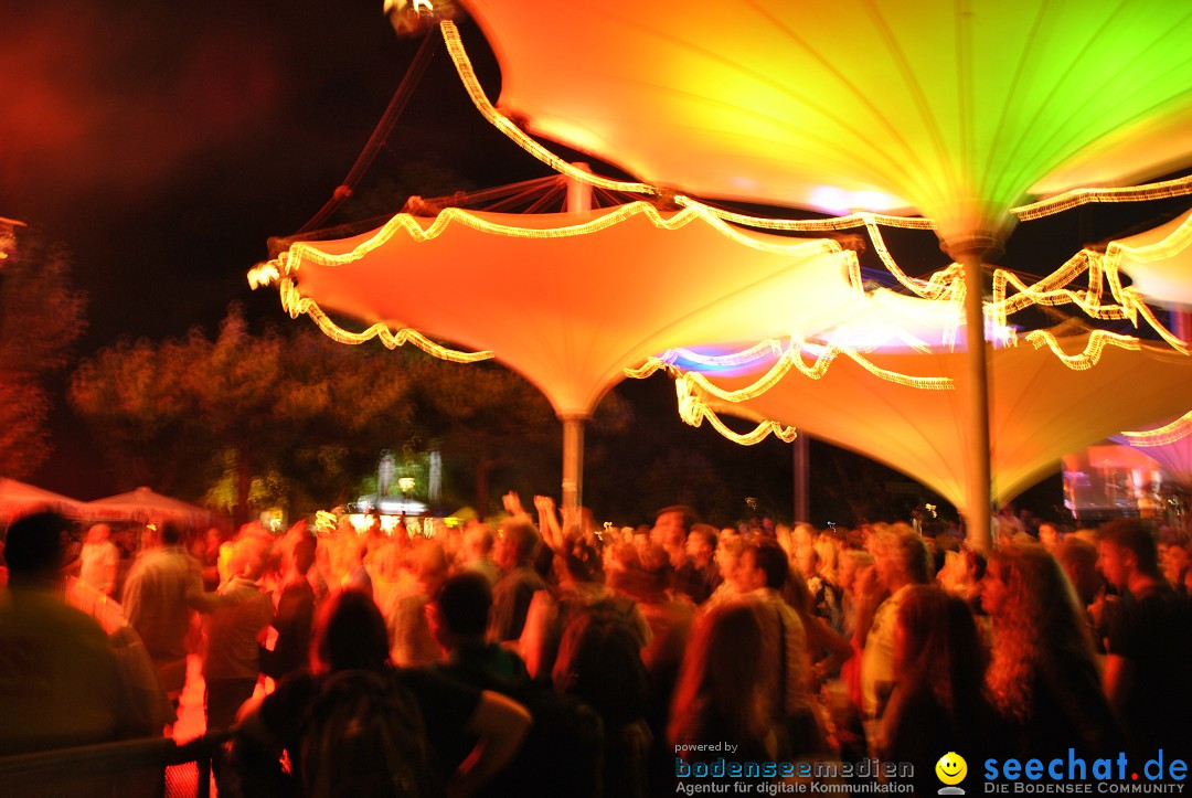 Konstanzer Seenachtfest mit Feuerwerk: Konstanz am Bodensee, 09.08.2014