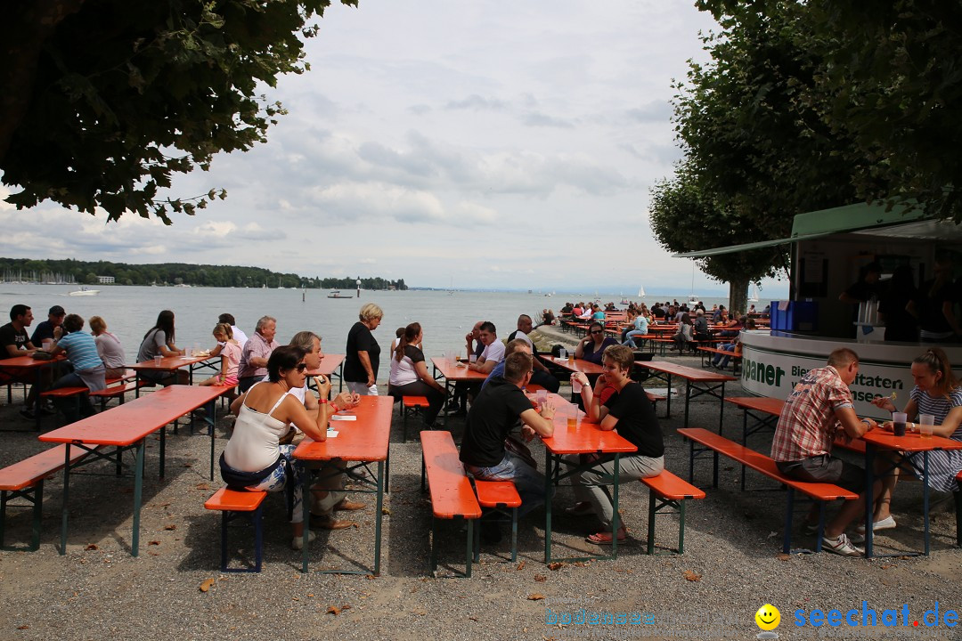 Konstanzer Seenachtfest mit Feuerwerk: Konstanz am Bodensee, 09.08.2014