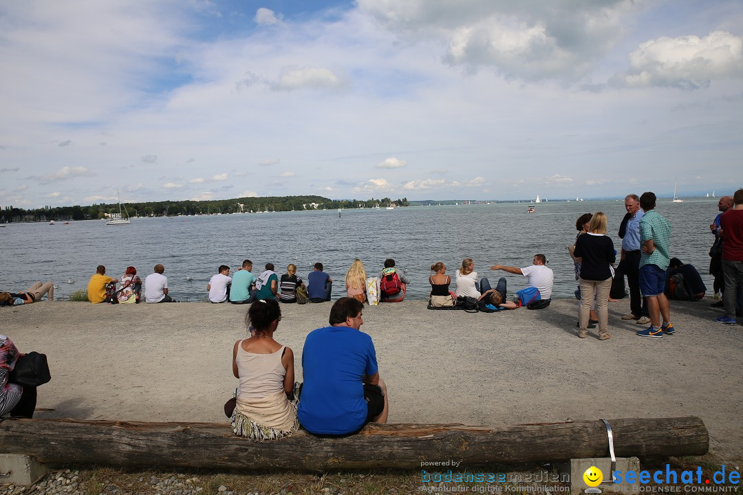 Konstanzer Seenachtfest mit Feuerwerk: Konstanz am Bodensee, 09.08.2014