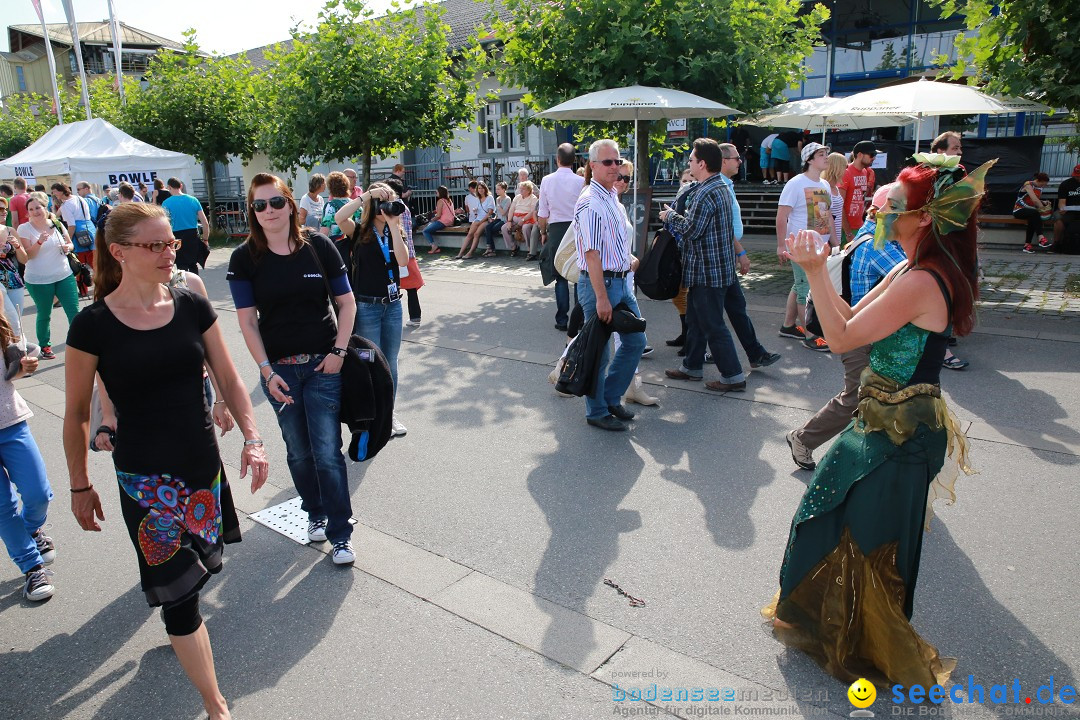 Konstanzer Seenachtfest mit Feuerwerk: Konstanz am Bodensee, 09.08.2014