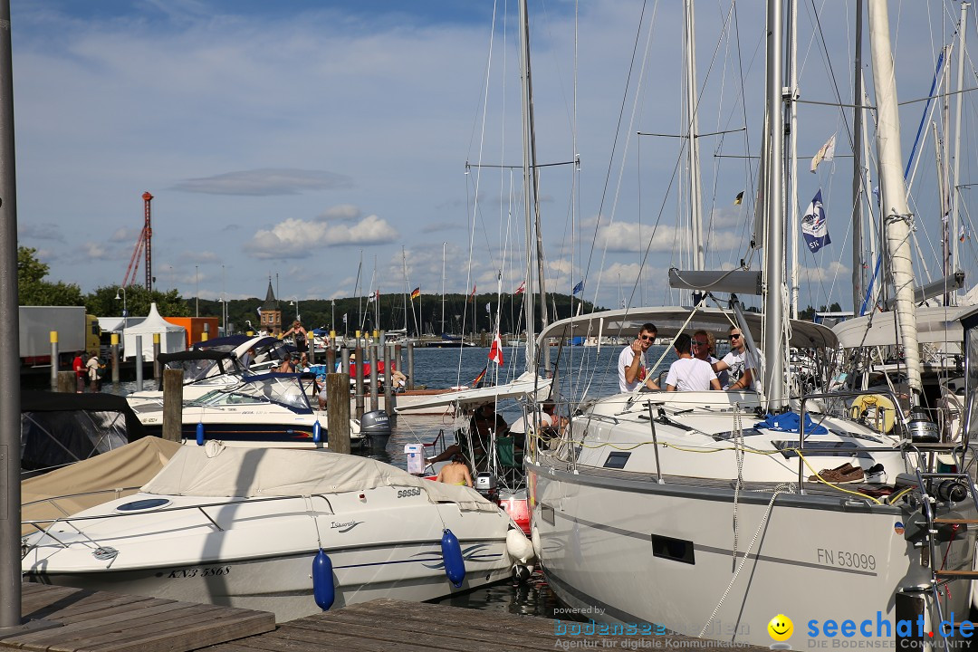 Konstanzer Seenachtfest mit Feuerwerk: Konstanz am Bodensee, 09.08.2014