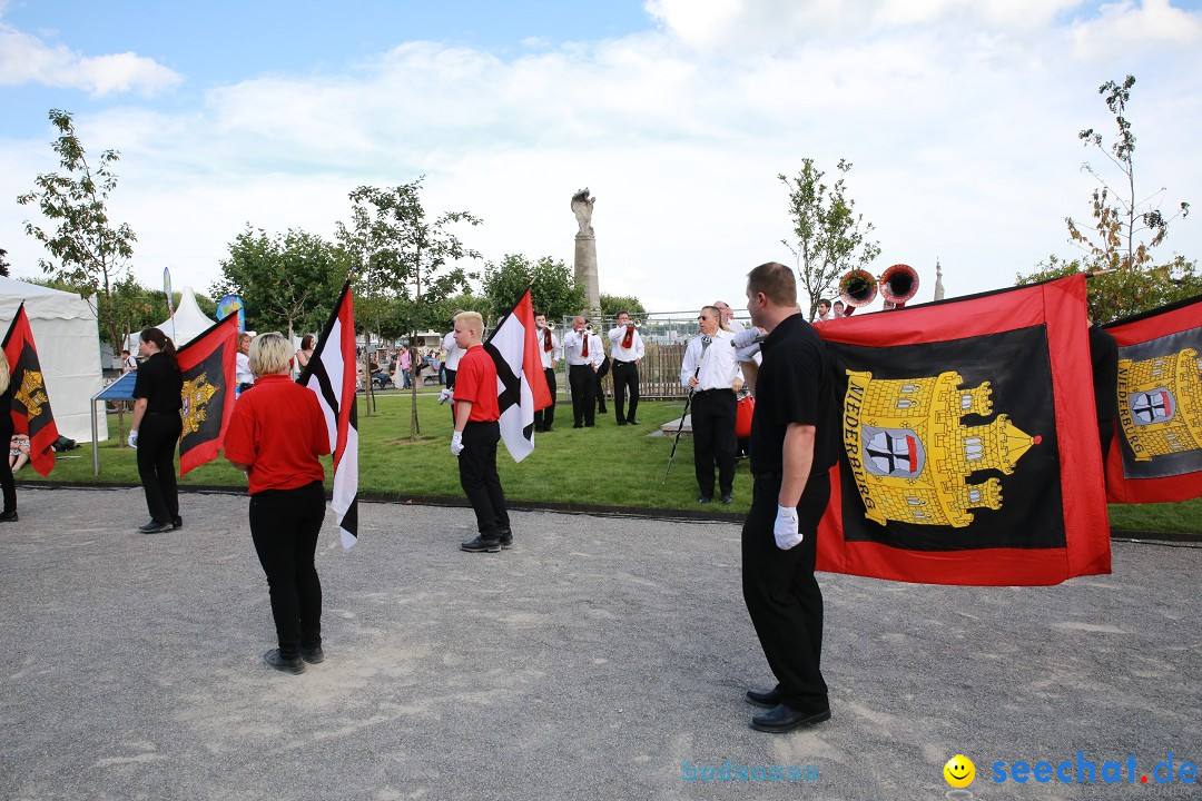 Konstanzer Seenachtfest mit Feuerwerk: Konstanz am Bodensee, 09.08.2014