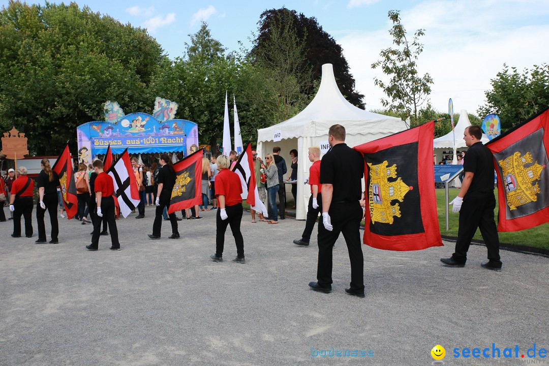 Konstanzer Seenachtfest mit Feuerwerk: Konstanz am Bodensee, 09.08.2014