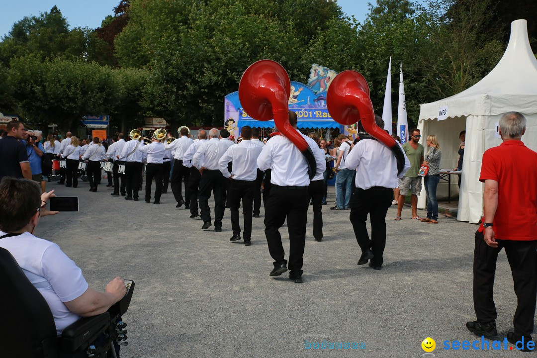 Konstanzer Seenachtfest mit Feuerwerk: Konstanz am Bodensee, 09.08.2014