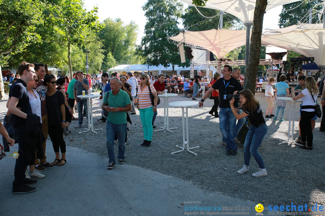 Konstanzer Seenachtfest mit Feuerwerk: Konstanz am Bodensee, 09.08.2014