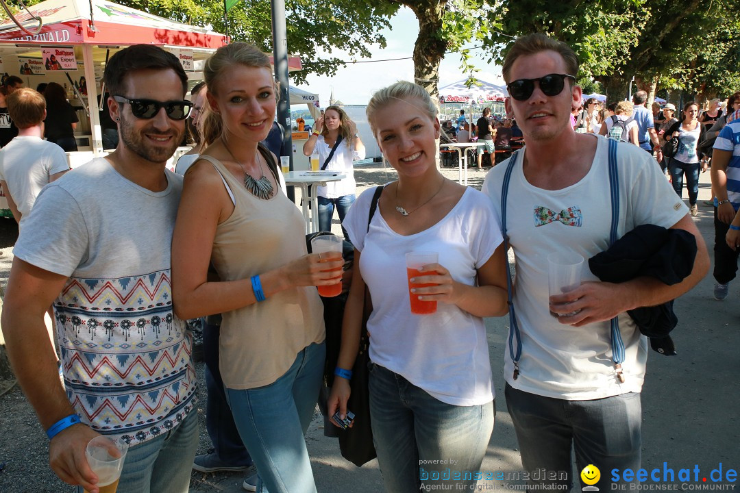 Konstanzer Seenachtfest mit Feuerwerk: Konstanz am Bodensee, 09.08.2014