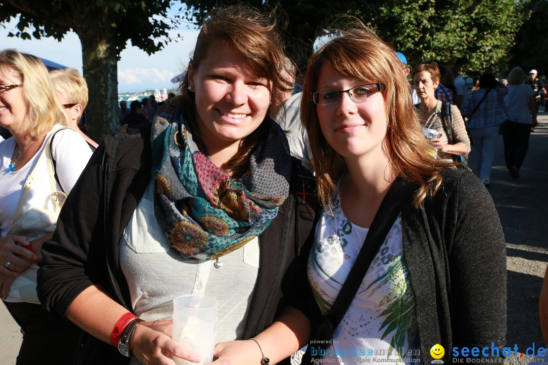 Konstanzer Seenachtfest mit Feuerwerk: Konstanz am Bodensee, 09.08.2014