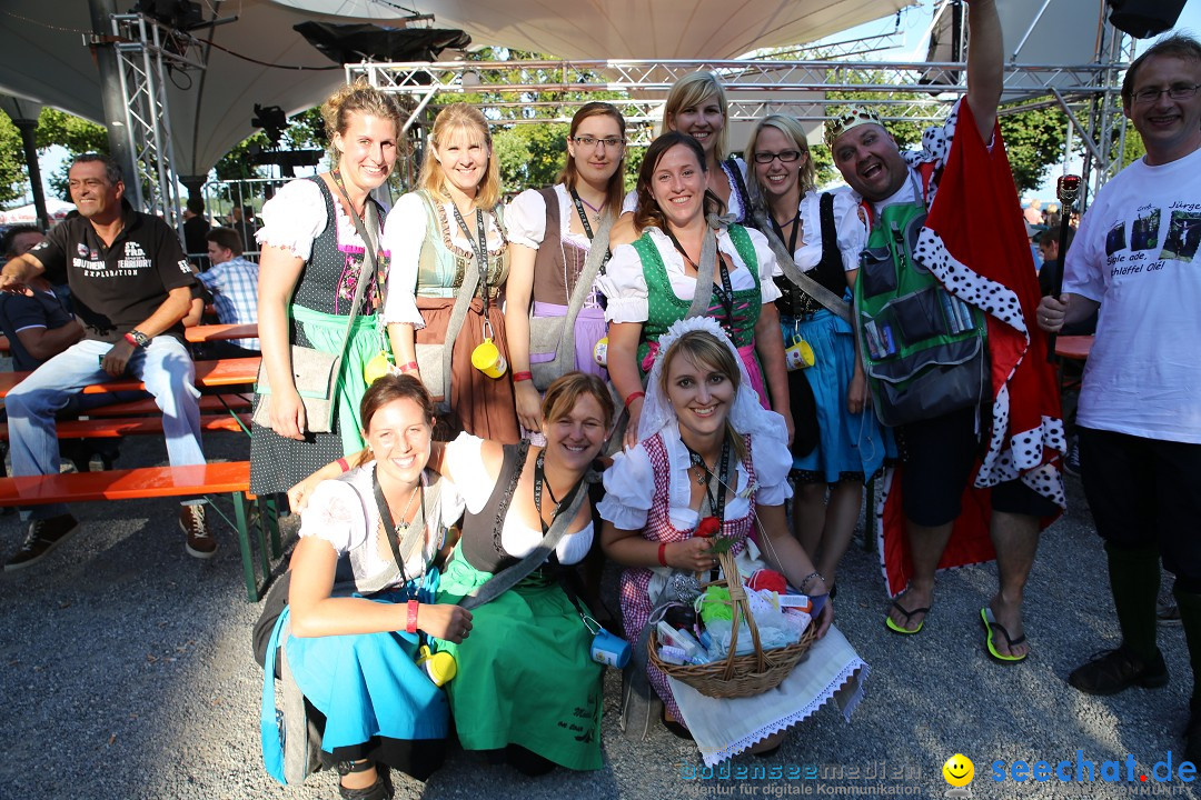 Konstanzer Seenachtfest mit Feuerwerk: Konstanz am Bodensee, 09.08.2014