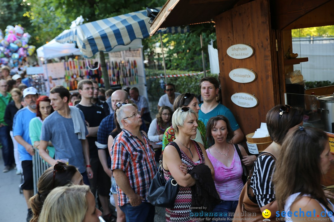 Konstanzer Seenachtfest mit Feuerwerk: Konstanz am Bodensee, 09.08.2014