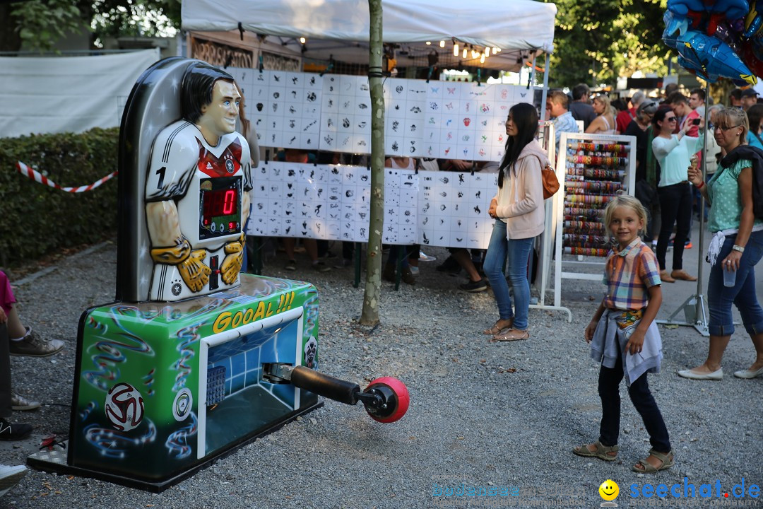 Konstanzer Seenachtfest mit Feuerwerk: Konstanz am Bodensee, 09.08.2014