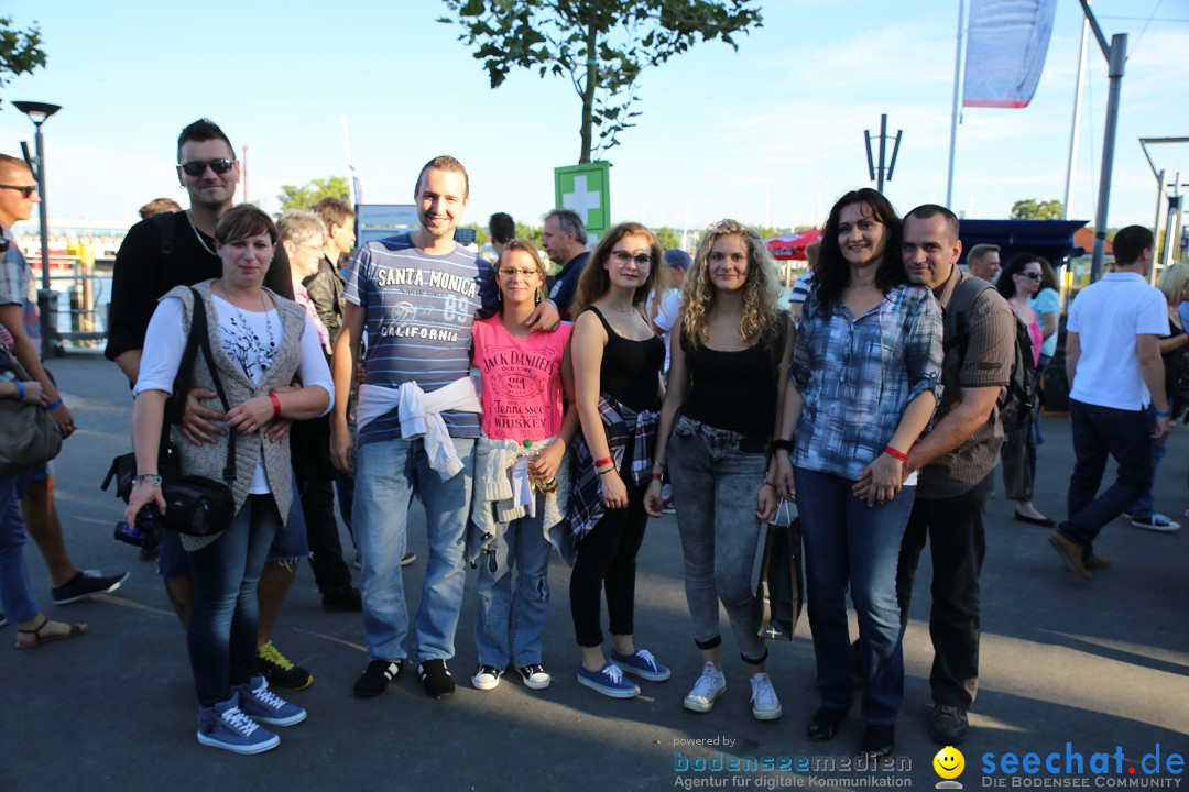 Konstanzer Seenachtfest mit Feuerwerk: Konstanz am Bodensee, 09.08.2014