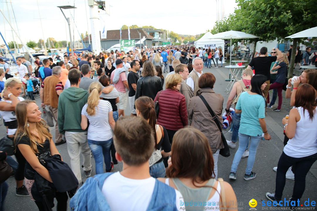 Konstanzer Seenachtfest mit Feuerwerk: Konstanz am Bodensee, 09.08.2014