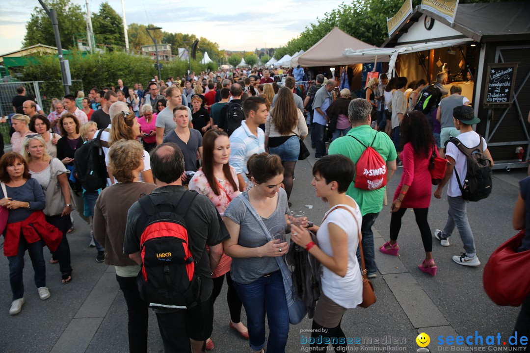 Konstanzer Seenachtfest mit Feuerwerk: Konstanz am Bodensee, 09.08.2014