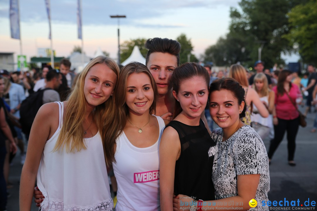 Konstanzer Seenachtfest mit Feuerwerk: Konstanz am Bodensee, 09.08.2014