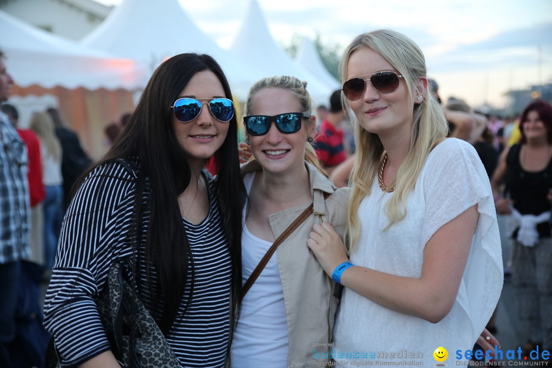 Konstanzer Seenachtfest mit Feuerwerk: Konstanz am Bodensee, 09.08.2014