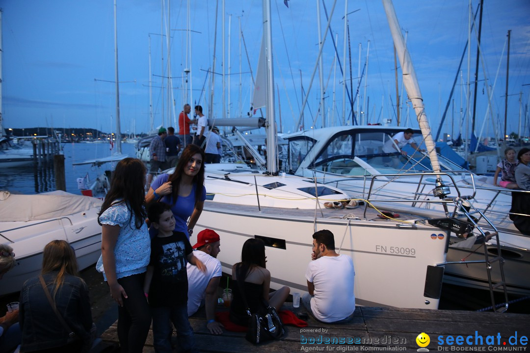 Konstanzer Seenachtfest mit Feuerwerk: Konstanz am Bodensee, 09.08.2014