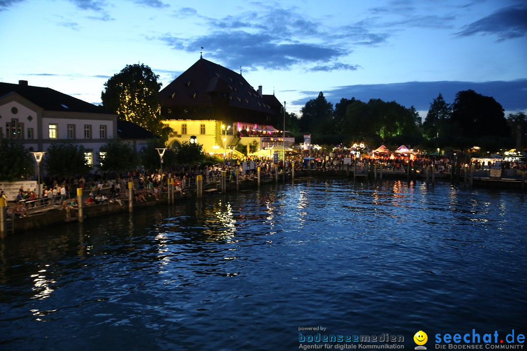 Konstanzer Seenachtfest mit Feuerwerk: Konstanz am Bodensee, 09.08.2014