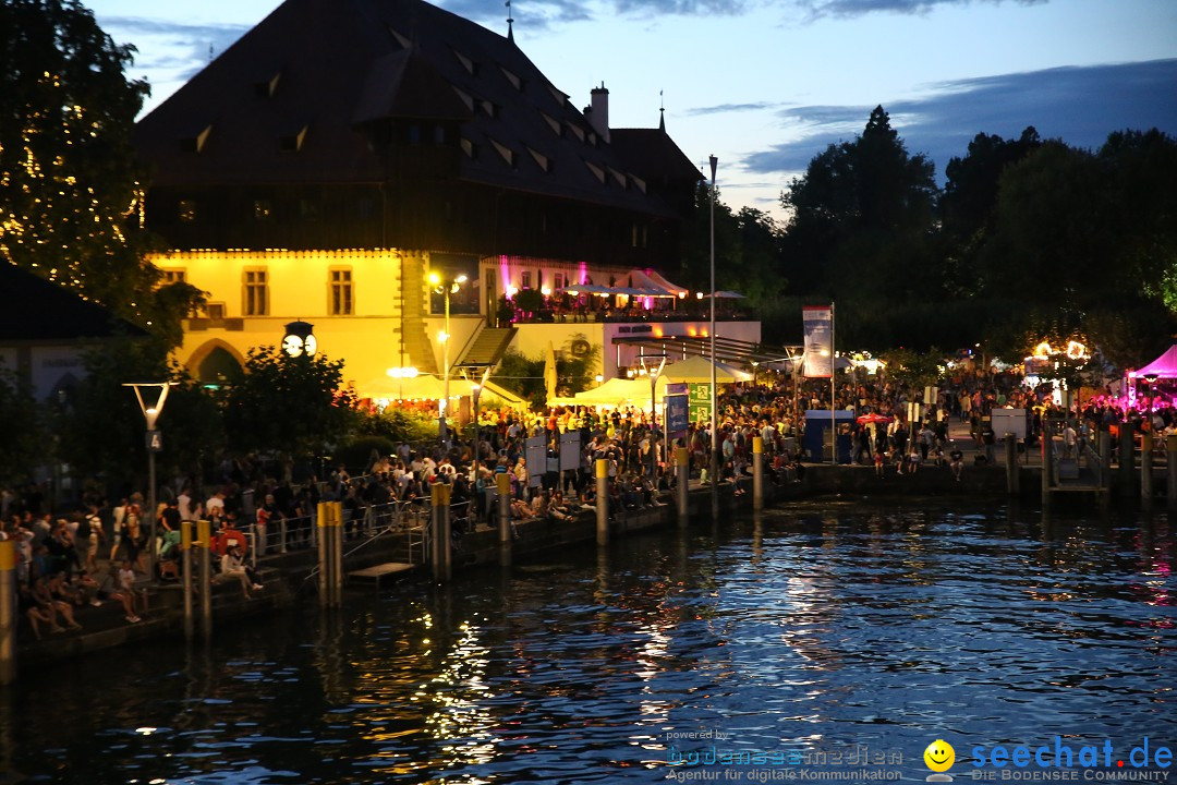 Konstanzer Seenachtfest mit Feuerwerk: Konstanz am Bodensee, 09.08.2014