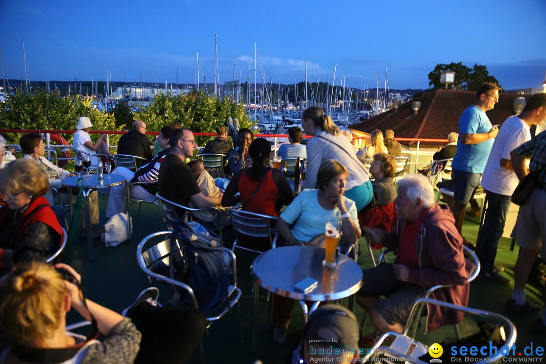 Konstanzer Seenachtfest mit Feuerwerk: Konstanz am Bodensee, 09.08.2014