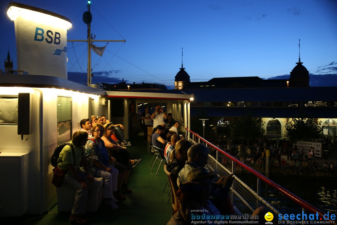 Konstanzer Seenachtfest mit Feuerwerk: Konstanz am Bodensee, 09.08.2014