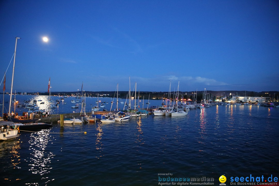 Konstanzer Seenachtfest mit Feuerwerk: Konstanz am Bodensee, 09.08.2014