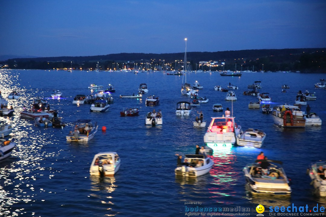 Konstanzer Seenachtfest mit Feuerwerk: Konstanz am Bodensee, 09.08.2014