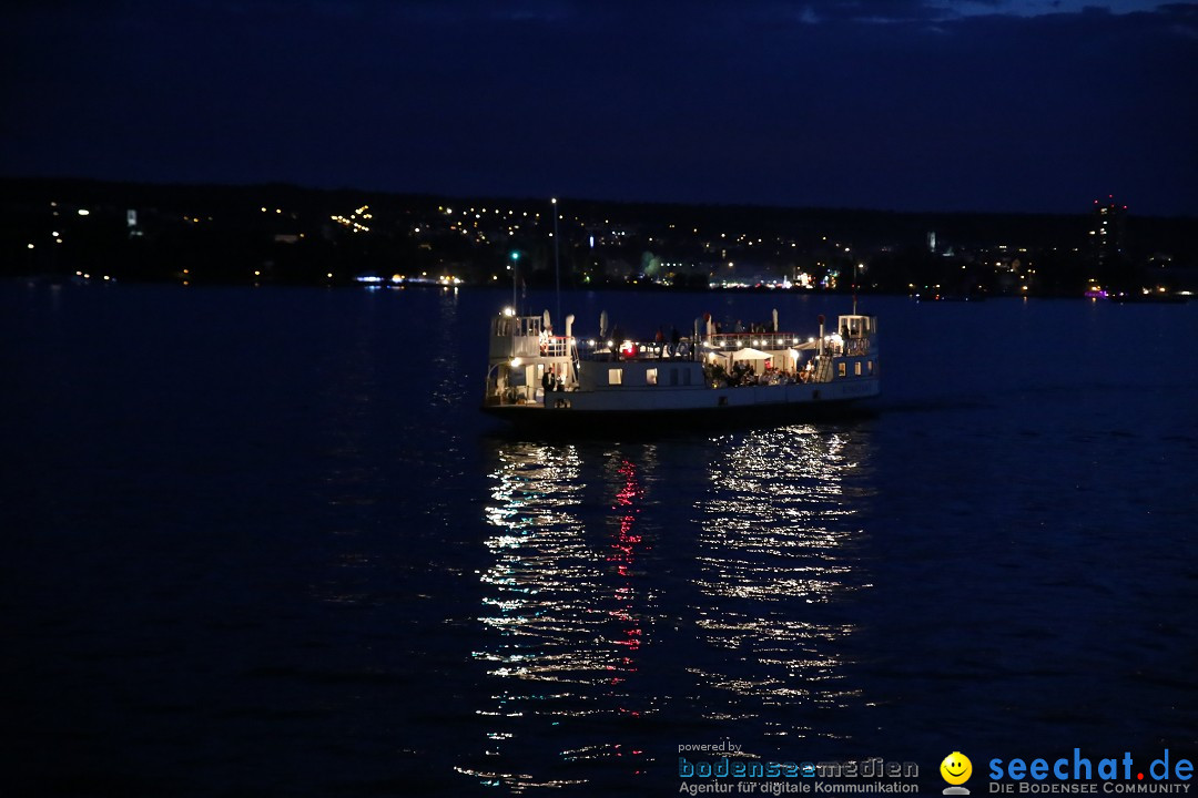 Konstanzer Seenachtfest mit Feuerwerk: Konstanz am Bodensee, 09.08.2014