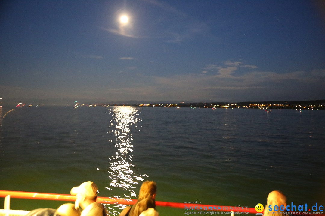 Konstanzer Seenachtfest mit Feuerwerk: Konstanz am Bodensee, 09.08.2014