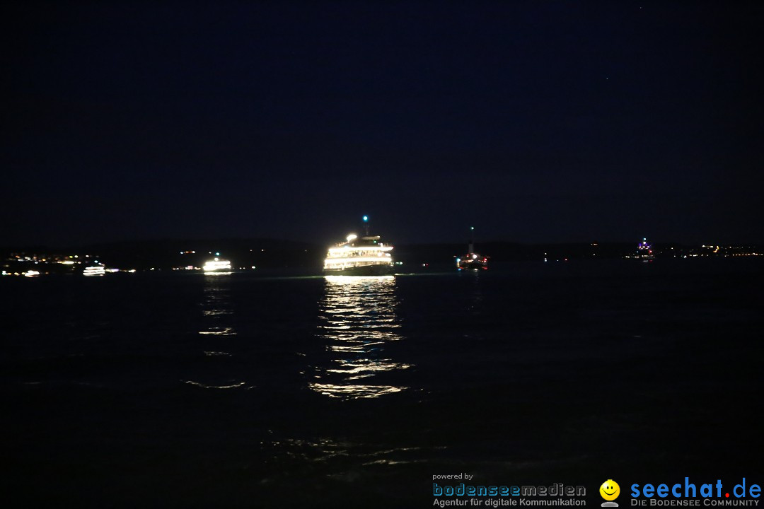 Konstanzer Seenachtfest mit Feuerwerk: Konstanz am Bodensee, 09.08.2014