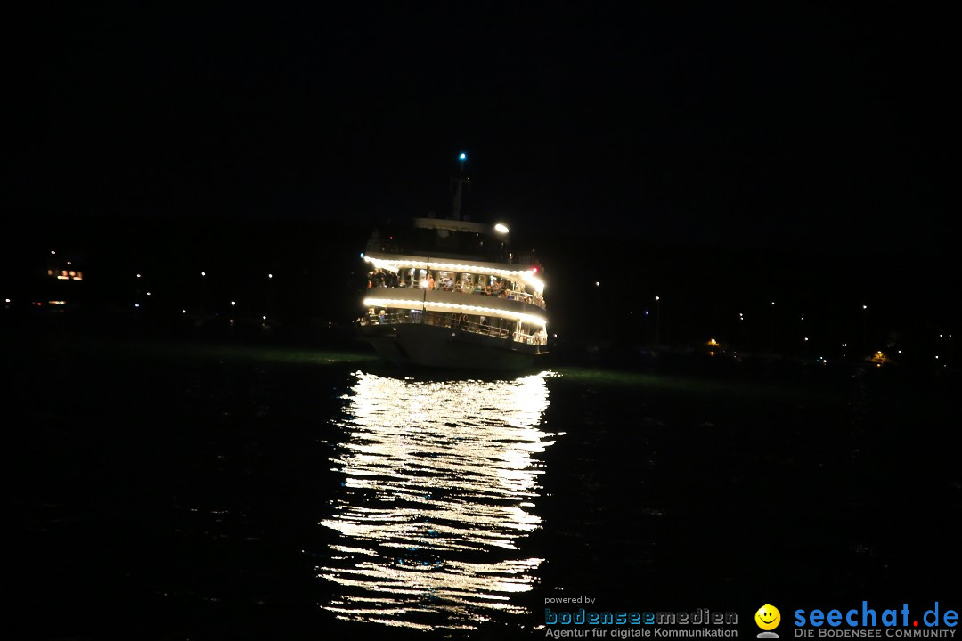 Konstanzer Seenachtfest mit Feuerwerk: Konstanz am Bodensee, 09.08.2014